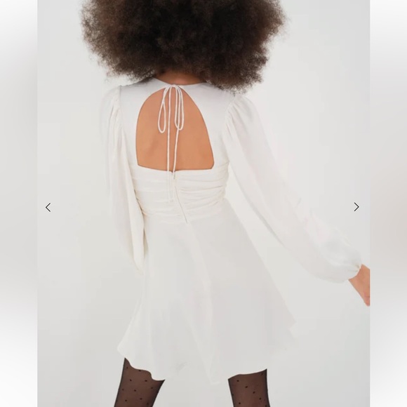 NWOT For Love and Lemons Beatrice Mini Dress L - Picture 3 of 7